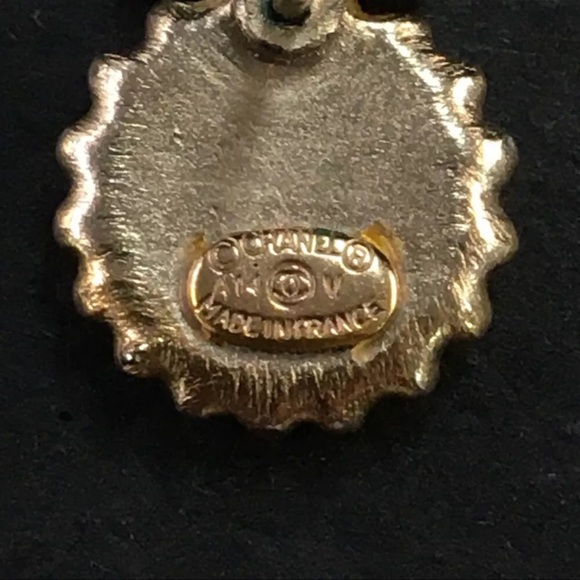 AUTH Chanel CC Vintage Bow Stud Earrings - Picture 5 of 5